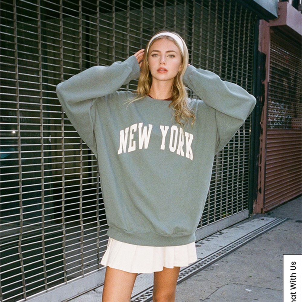 John Galt Sage New York Crewneck Sweatshirt